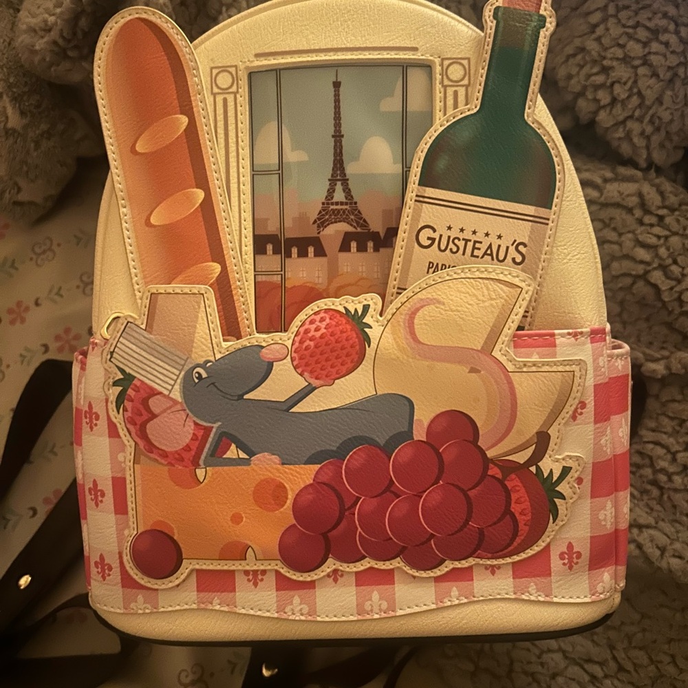 Ratatouille Themed Backpack with Paris Design!